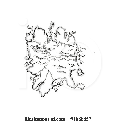Royalty-Free (RF) Treasure Map Clipart Illustration by patrimonio - Stock Sample #1688857