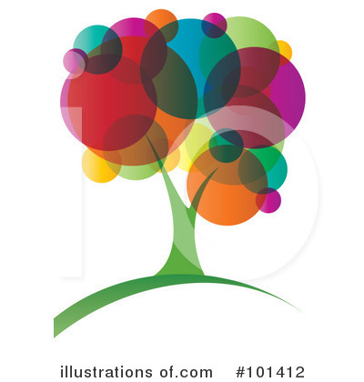 Royalty-Free (RF) Tree Clipart Illustration by MilsiArt - Stock Sample #101412