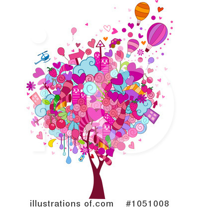 Royalty-Free (RF) Tree Clipart Illustration by BNP Design Studio - Stock Sample #1051008