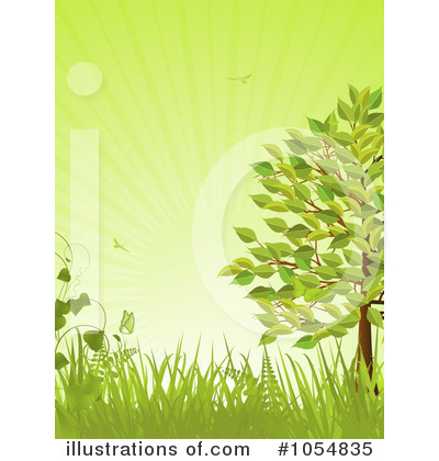 Royalty-Free (RF) Tree Clipart Illustration by elaineitalia - Stock Sample #1054835