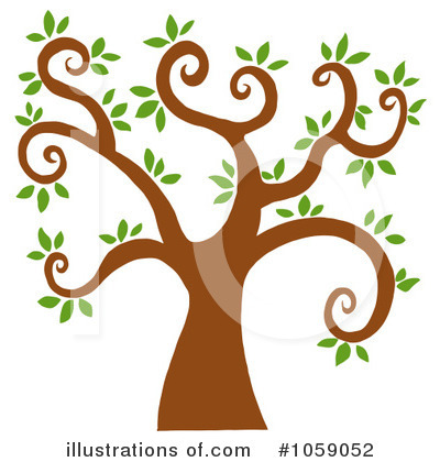 Royalty-Free (RF) Tree Clipart Illustration by Hit Toon - Stock Sample #1059052