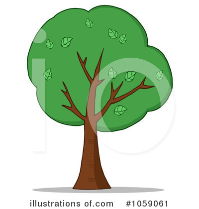 Royalty-Free (RF) Tree Clipart Illustration by Hit Toon - Stock Sample #1059061