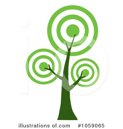 Royalty-Free (RF) Tree Clipart Illustration by Hit Toon - Stock Sample #1059065