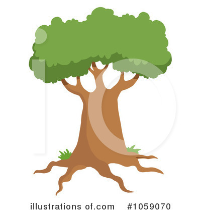 Royalty-Free (RF) Tree Clipart Illustration by Hit Toon - Stock Sample #1059070