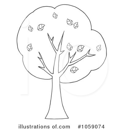 Royalty-Free (RF) Tree Clipart Illustration by Hit Toon - Stock Sample #1059074