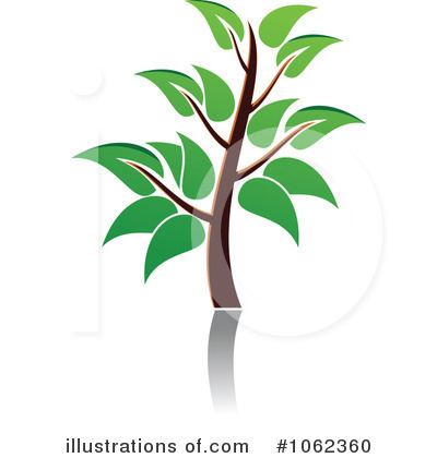 Royalty-Free (RF) Tree Clipart Illustration by Vector Tradition SM - Stock Sample #1062360