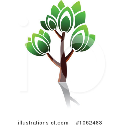 Royalty-Free (RF) Tree Clipart Illustration by Vector Tradition SM - Stock Sample #1062483
