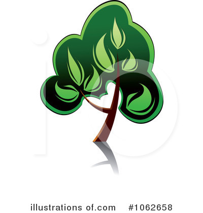 Royalty-Free (RF) Tree Clipart Illustration by Vector Tradition SM - Stock Sample #1062658