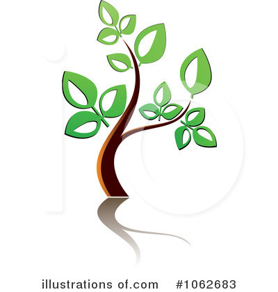 Royalty-Free (RF) Tree Clipart Illustration by Vector Tradition SM - Stock Sample #1062683