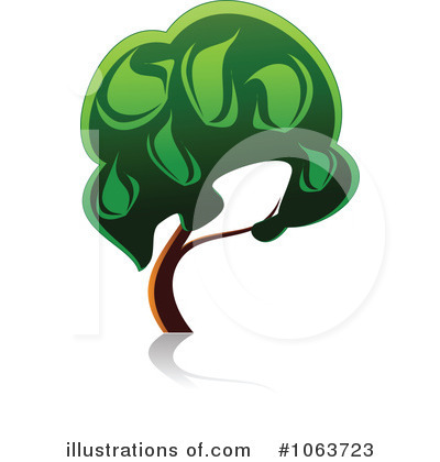 Royalty-Free (RF) Tree Clipart Illustration by Vector Tradition SM - Stock Sample #1063723