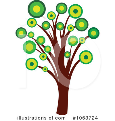 Royalty-Free (RF) Tree Clipart Illustration by Vector Tradition SM - Stock Sample #1063724