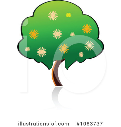 Apple Tree Clipart #1063737 by Vector Tradition SM