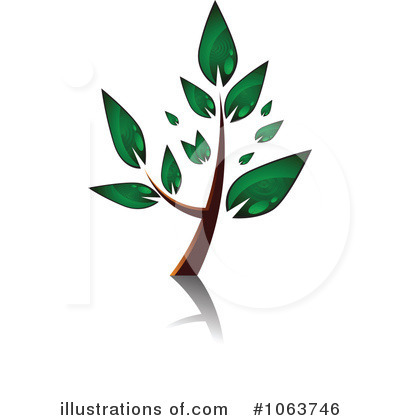 Royalty-Free (RF) Tree Clipart Illustration by Vector Tradition SM - Stock Sample #1063746