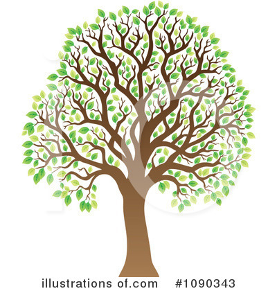 Foliage Clipart #1090343 by visekart