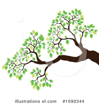 Foliage Clipart #1090344 by visekart