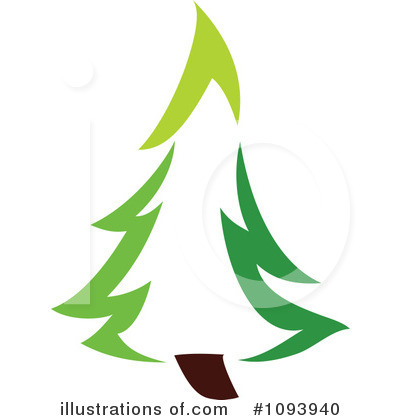 Royalty-Free (RF) Tree Clipart Illustration by elena - Stock Sample #1093940