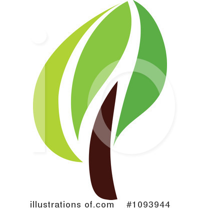 Royalty-Free (RF) Tree Clipart Illustration by elena - Stock Sample #1093944