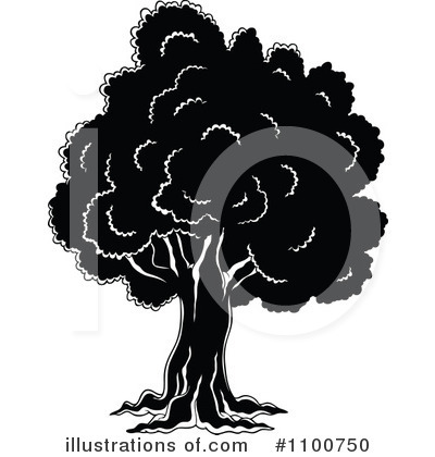 Royalty-Free (RF) Tree Clipart Illustration by visekart - Stock Sample #1100750