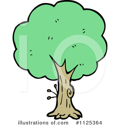 Royalty-Free (RF) Tree Clipart Illustration by lineartestpilot - Stock Sample #1125364