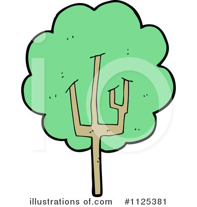 Royalty-Free (RF) Tree Clipart Illustration by lineartestpilot - Stock Sample #1125381