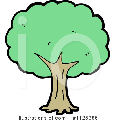 Royalty-Free (RF) Tree Clipart Illustration by lineartestpilot - Stock Sample #1125386
