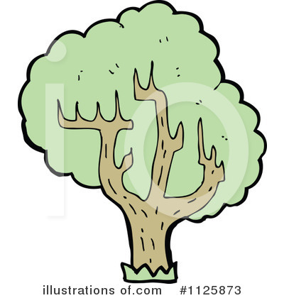 Royalty-Free (RF) Tree Clipart Illustration by lineartestpilot - Stock Sample #1125873