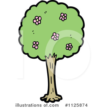 Royalty-Free (RF) Tree Clipart Illustration by lineartestpilot - Stock Sample #1125874