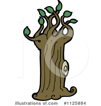 Royalty-Free (RF) Tree Clipart Illustration by lineartestpilot - Stock Sample #1125884