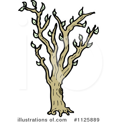 Royalty-Free (RF) Tree Clipart Illustration by lineartestpilot - Stock Sample #1125889