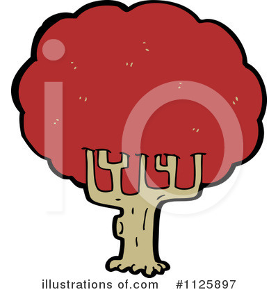 Royalty-Free (RF) Tree Clipart Illustration by lineartestpilot - Stock Sample #1125897