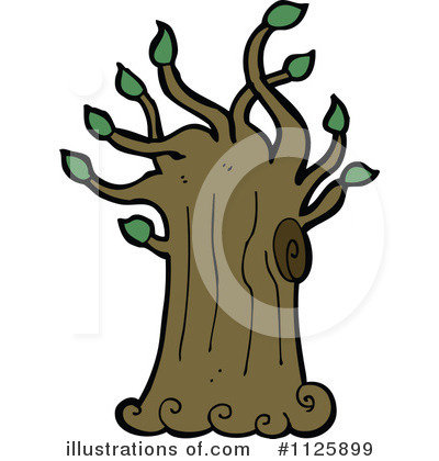 Royalty-Free (RF) Tree Clipart Illustration by lineartestpilot - Stock Sample #1125899