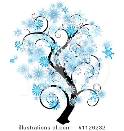 Snowflakes Clipart #1126232 by michaeltravers