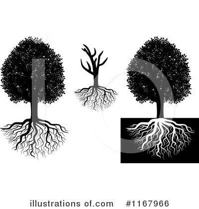 Royalty-Free (RF) Tree Clipart Illustration by Vector Tradition SM - Stock Sample #1167966