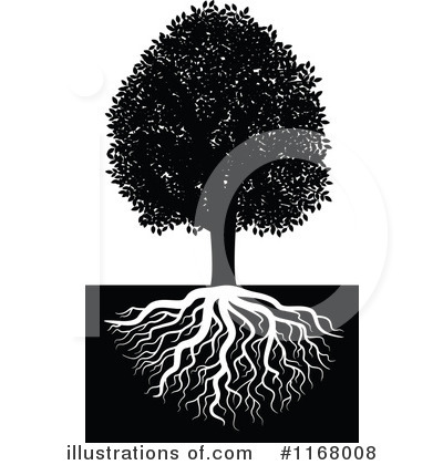 Royalty-Free (RF) Tree Clipart Illustration by Vector Tradition SM - Stock Sample #1168008