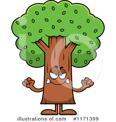 Royalty-Free (RF) Tree Clipart Illustration by Cory Thoman - Stock Sample #1171399