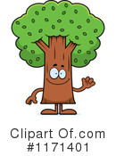 Tree Clipart #1171401 by Cory Thoman