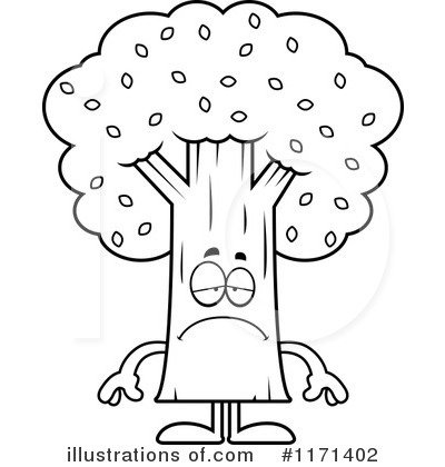 Royalty-Free (RF) Tree Clipart Illustration by Cory Thoman - Stock Sample #1171402