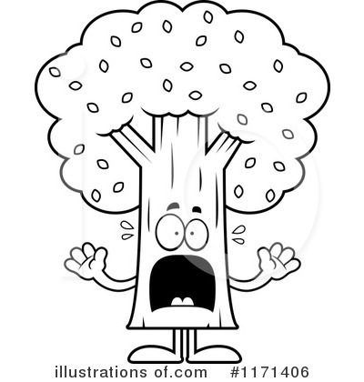 Royalty-Free (RF) Tree Clipart Illustration by Cory Thoman - Stock Sample #1171406