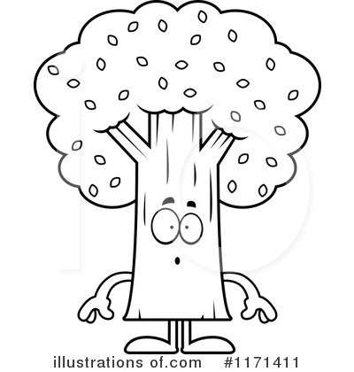 Royalty-Free (RF) Tree Clipart Illustration by Cory Thoman - Stock Sample #1171411