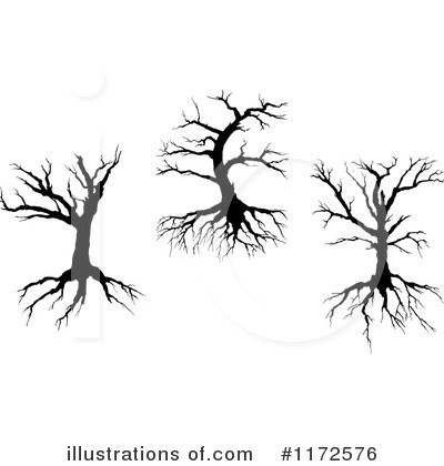 Royalty-Free (RF) Tree Clipart Illustration by Vector Tradition SM - Stock Sample #1172576