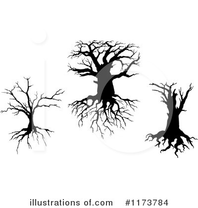 Royalty-Free (RF) Tree Clipart Illustration by Vector Tradition SM - Stock Sample #1173784