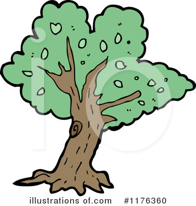 Royalty-Free (RF) Tree Clipart Illustration by lineartestpilot - Stock Sample #1176360