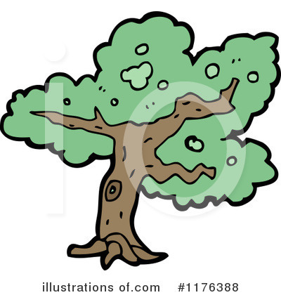 Royalty-Free (RF) Tree Clipart Illustration by lineartestpilot - Stock Sample #1176388