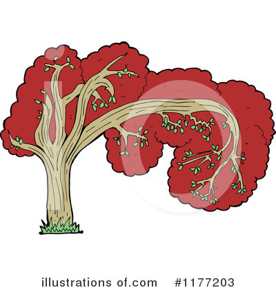 Royalty-Free (RF) Tree Clipart Illustration by lineartestpilot - Stock Sample #1177203