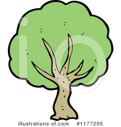 Royalty-Free (RF) Tree Clipart Illustration by lineartestpilot - Stock Sample #1177205