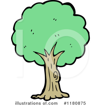 Royalty-Free (RF) Tree Clipart Illustration by lineartestpilot - Stock Sample #1180875