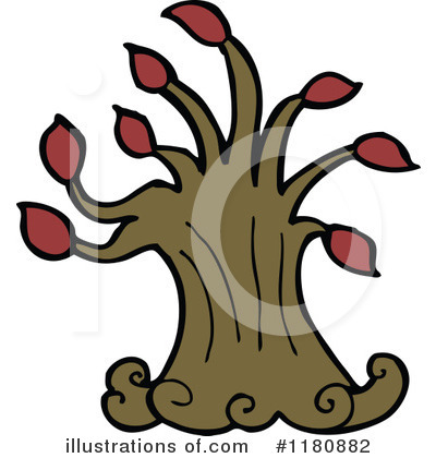 Royalty-Free (RF) Tree Clipart Illustration by lineartestpilot - Stock Sample #1180882