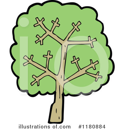 Royalty-Free (RF) Tree Clipart Illustration by lineartestpilot - Stock Sample #1180884