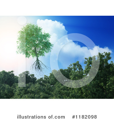 Royalty-Free (RF) Tree Clipart Illustration by Mopic - Stock Sample #1182098
