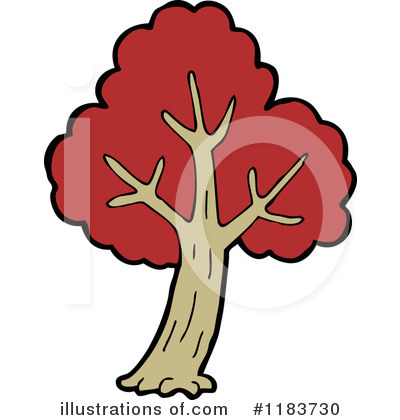 Royalty-Free (RF) Tree Clipart Illustration by lineartestpilot - Stock Sample #1183730